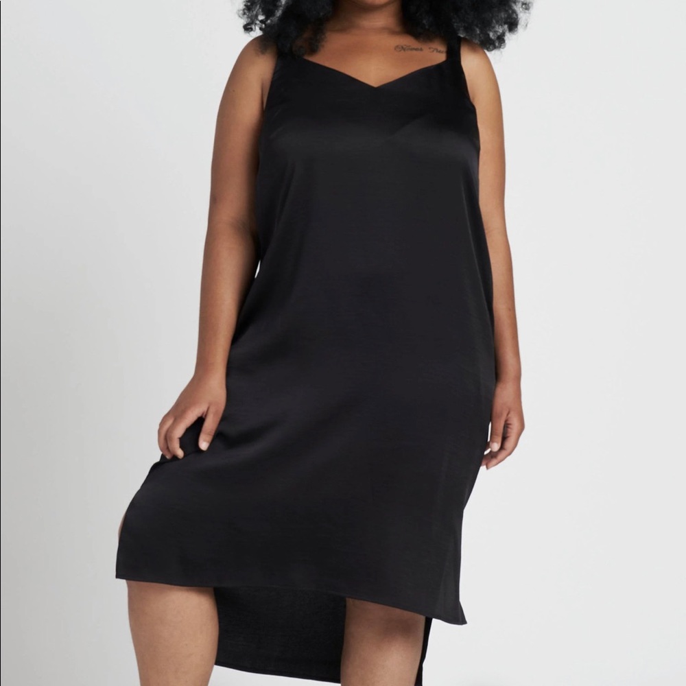 Universal Standard Kara Luxe Lace Satin Slip NWT